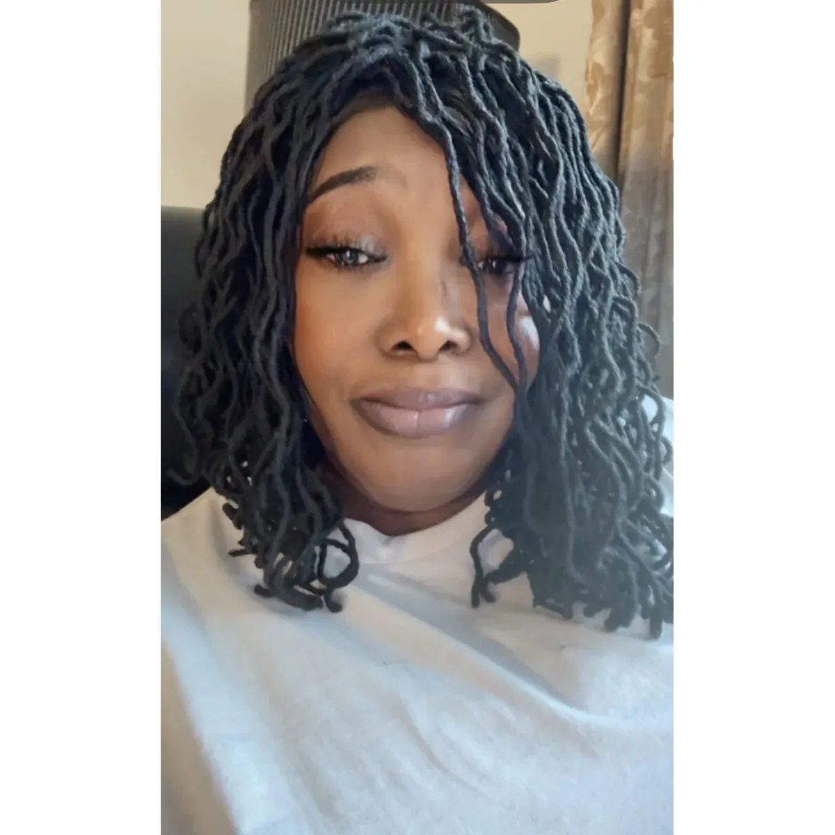 Black Dreadlock Wig, long black dreadlocks