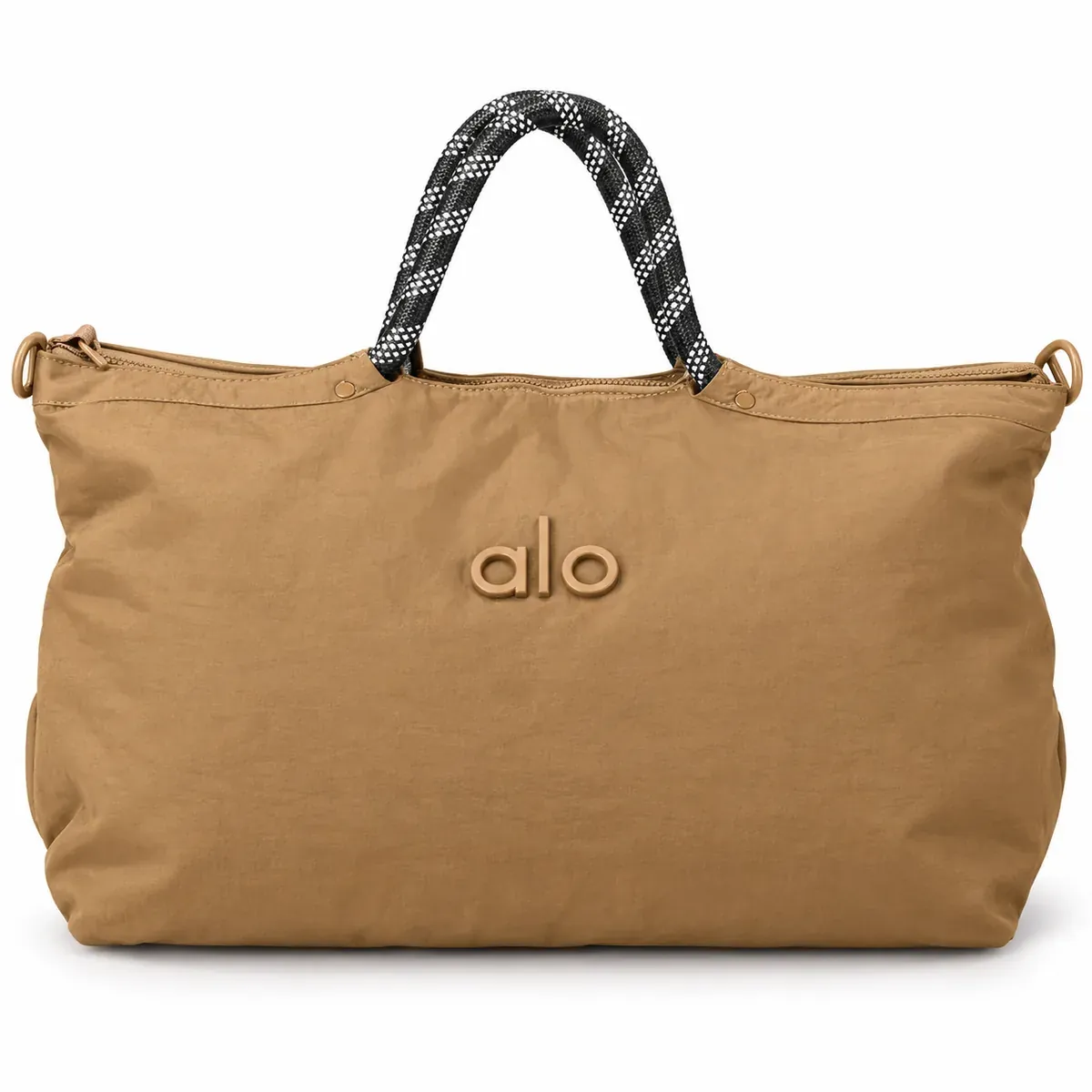 Large Brown Travel/Duffle Bag, rope handles