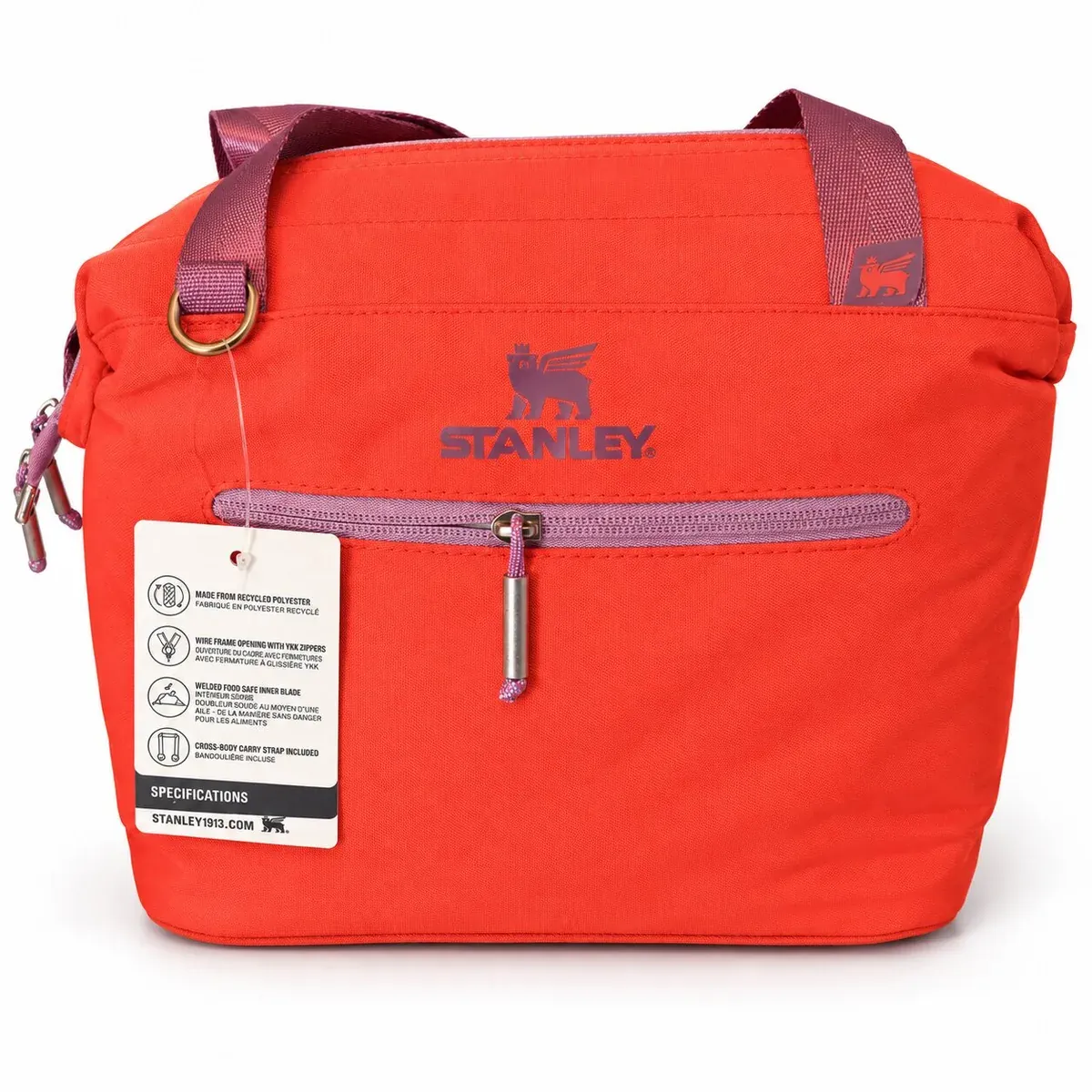 Orange Stanley Lunch Bag, premium insulated lunch bag